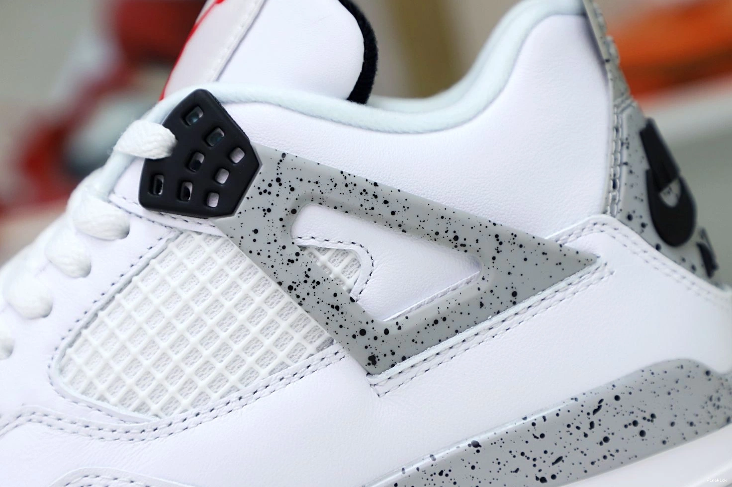 Air Cement Jordan Retro 4 White 0709